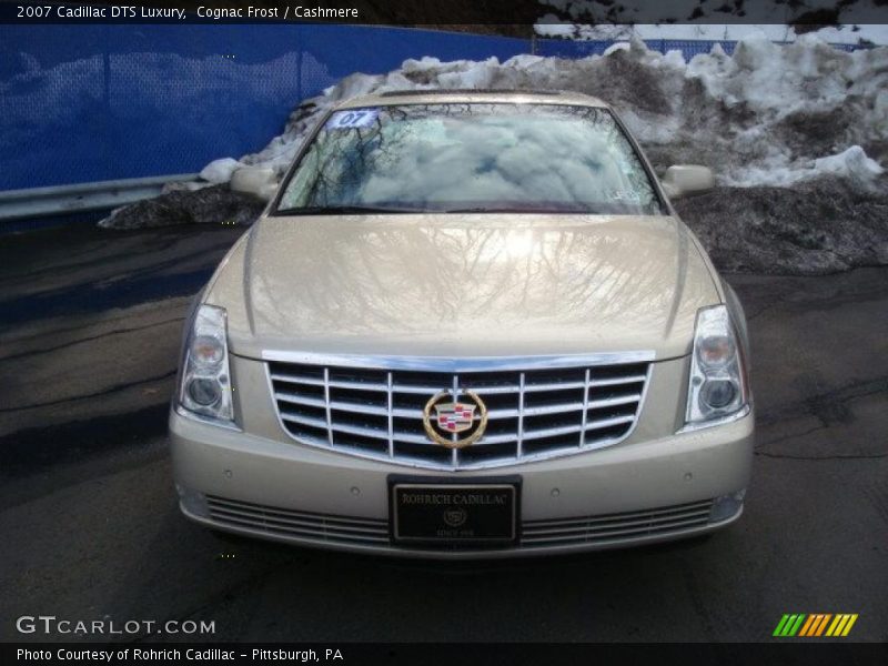 Cognac Frost / Cashmere 2007 Cadillac DTS Luxury