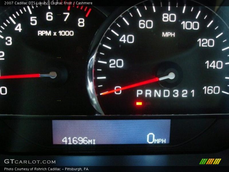 Cognac Frost / Cashmere 2007 Cadillac DTS Luxury