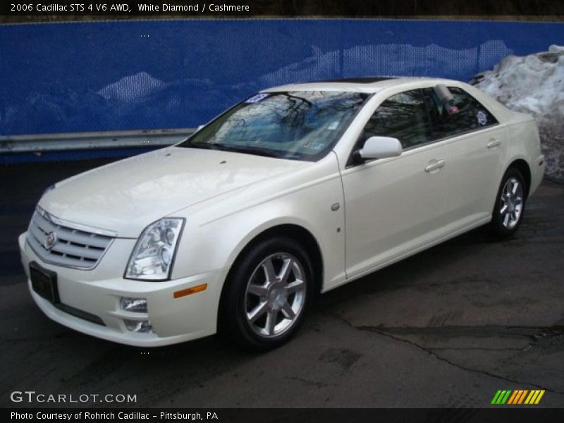 White Diamond / Cashmere 2006 Cadillac STS 4 V6 AWD