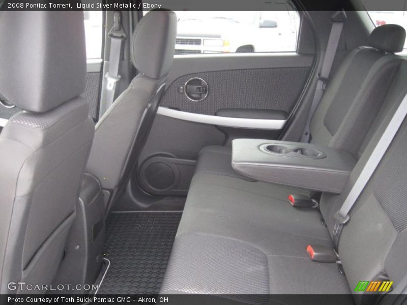 Liquid Silver Metallic / Ebony 2008 Pontiac Torrent