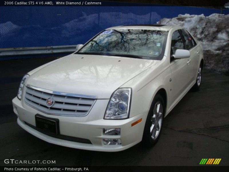 White Diamond / Cashmere 2006 Cadillac STS 4 V6 AWD