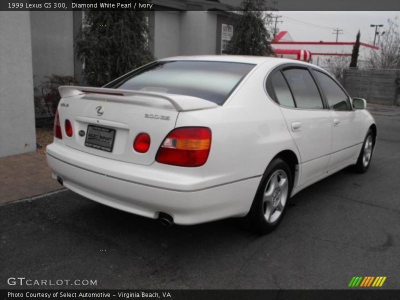 Diamond White Pearl / Ivory 1999 Lexus GS 300