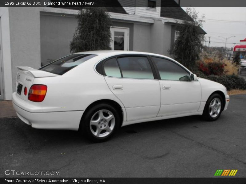 Diamond White Pearl / Ivory 1999 Lexus GS 300