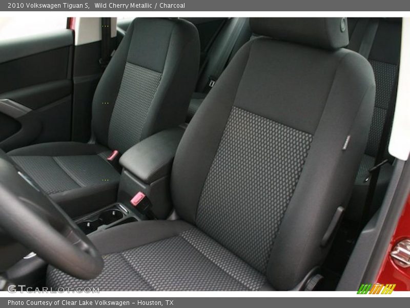 Wild Cherry Metallic / Charcoal 2010 Volkswagen Tiguan S