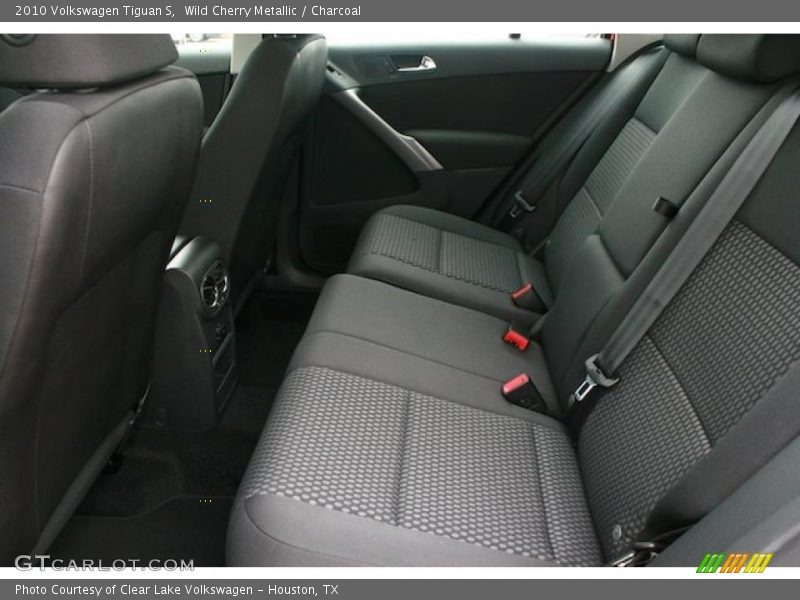 Wild Cherry Metallic / Charcoal 2010 Volkswagen Tiguan S