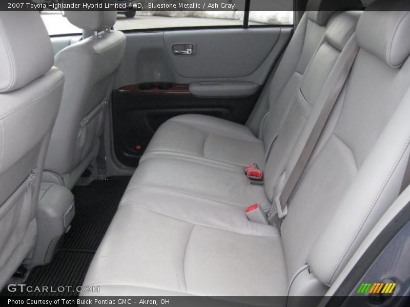 Bluestone Metallic / Ash Gray 2007 Toyota Highlander Hybrid Limited 4WD
