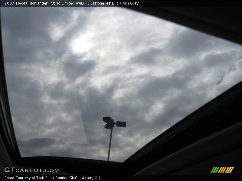 Bluestone Metallic / Ash Gray 2007 Toyota Highlander Hybrid Limited 4WD