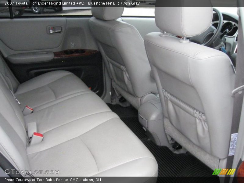 Bluestone Metallic / Ash Gray 2007 Toyota Highlander Hybrid Limited 4WD