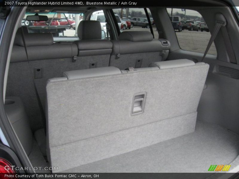 Bluestone Metallic / Ash Gray 2007 Toyota Highlander Hybrid Limited 4WD