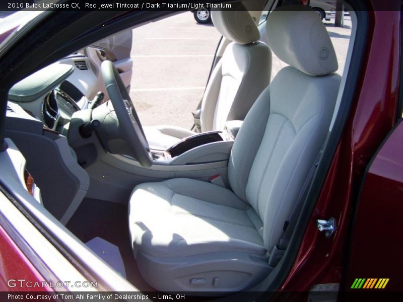 Red Jewel Tintcoat / Dark Titanium/Light Titanium 2010 Buick LaCrosse CX