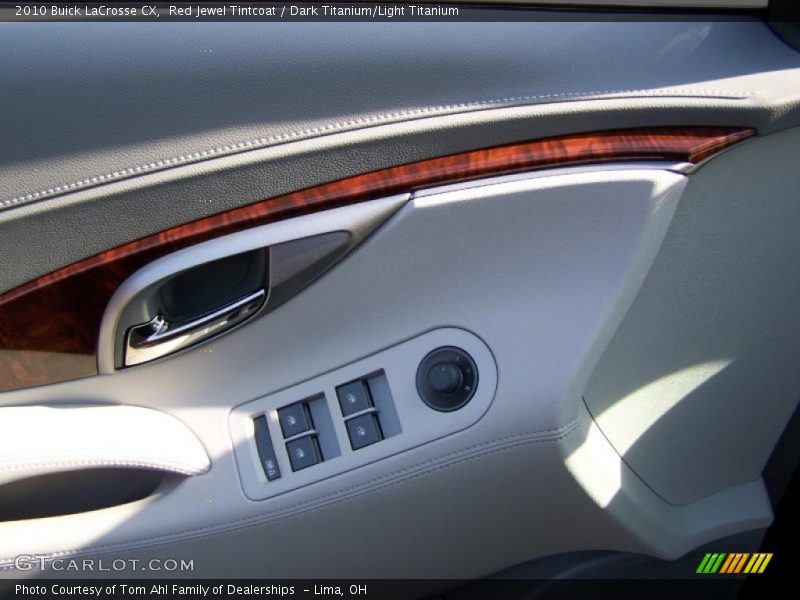 Red Jewel Tintcoat / Dark Titanium/Light Titanium 2010 Buick LaCrosse CX