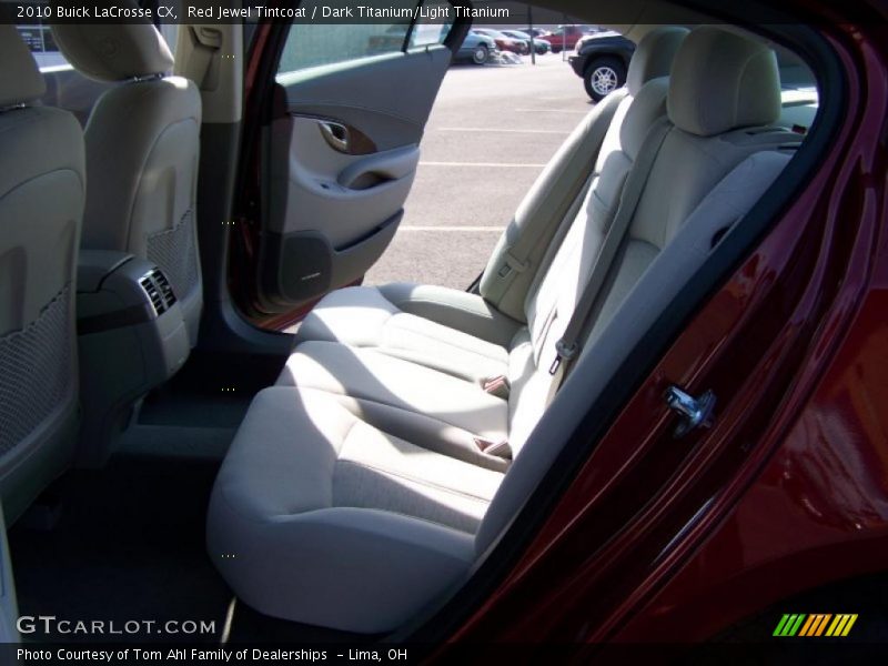 Red Jewel Tintcoat / Dark Titanium/Light Titanium 2010 Buick LaCrosse CX