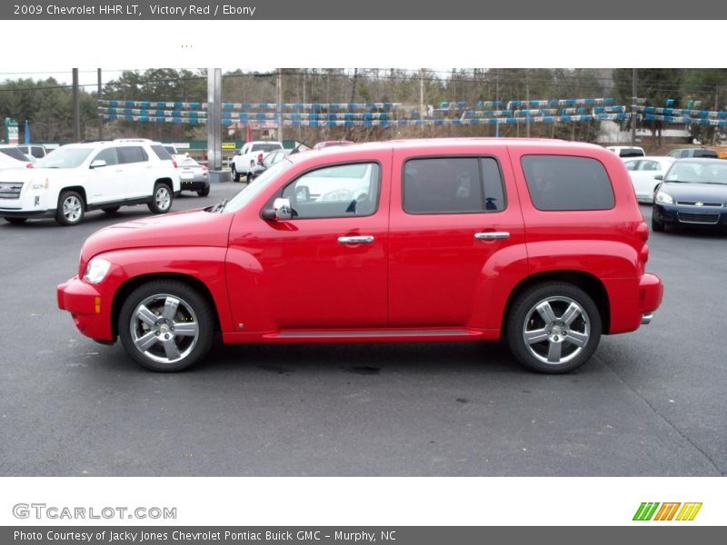 Victory Red / Ebony 2009 Chevrolet HHR LT
