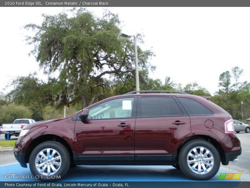 Cinnamon Metallic / Charcoal Black 2010 Ford Edge SEL