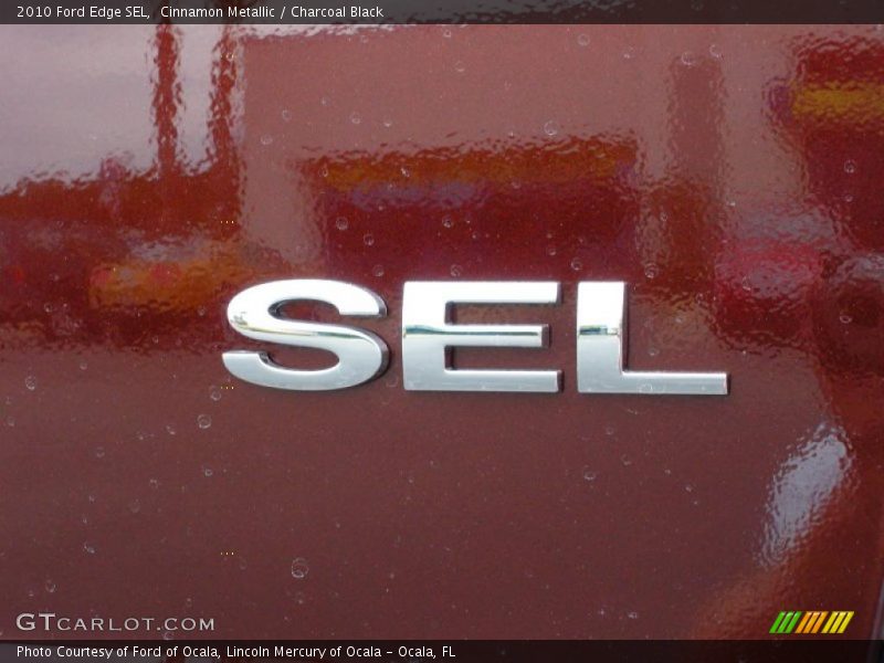 Cinnamon Metallic / Charcoal Black 2010 Ford Edge SEL