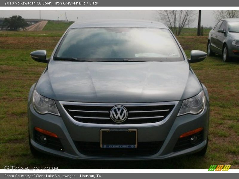 Iron Grey Metallic / Black 2010 Volkswagen CC Sport