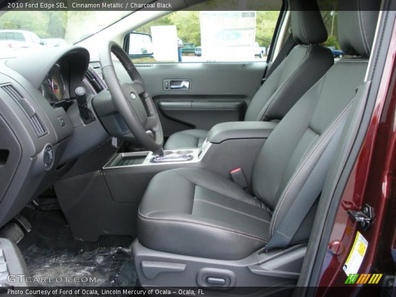 Cinnamon Metallic / Charcoal Black 2010 Ford Edge SEL