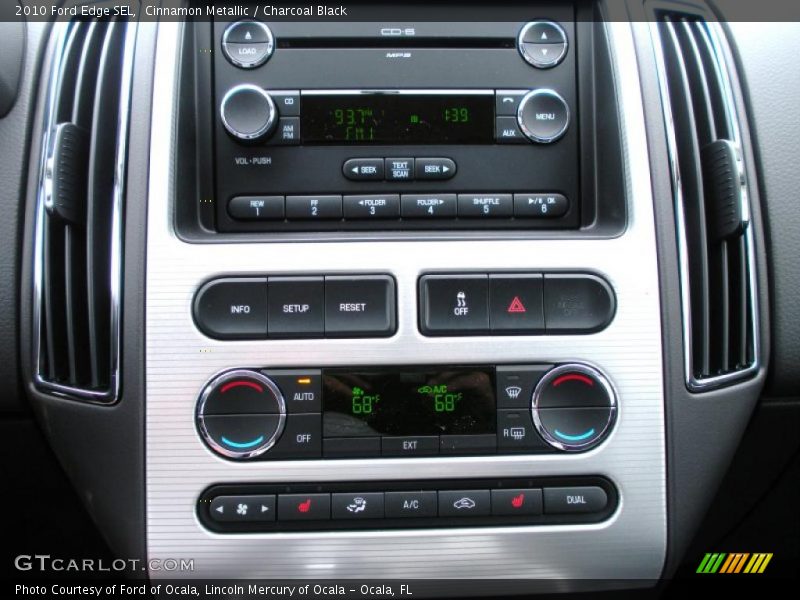 Cinnamon Metallic / Charcoal Black 2010 Ford Edge SEL