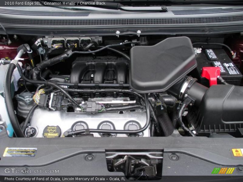 Cinnamon Metallic / Charcoal Black 2010 Ford Edge SEL