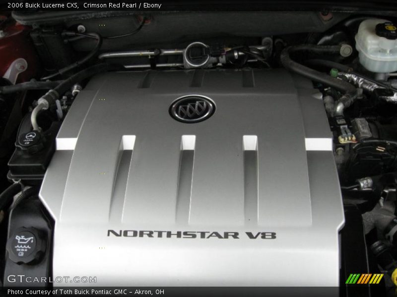 Crimson Red Pearl / Ebony 2006 Buick Lucerne CXS