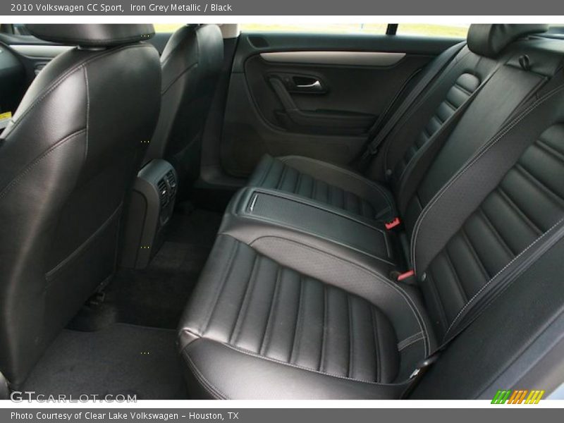 Iron Grey Metallic / Black 2010 Volkswagen CC Sport