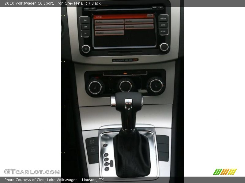 Iron Grey Metallic / Black 2010 Volkswagen CC Sport