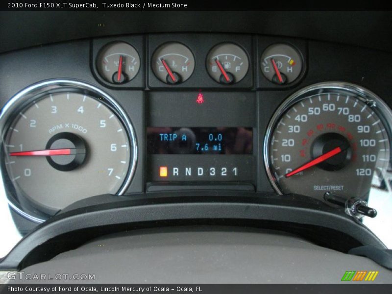 Tuxedo Black / Medium Stone 2010 Ford F150 XLT SuperCab