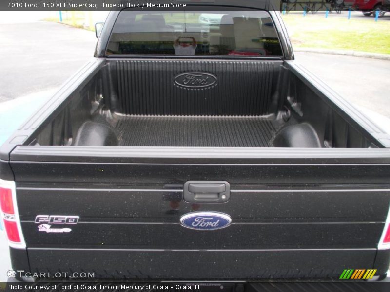 Tuxedo Black / Medium Stone 2010 Ford F150 XLT SuperCab