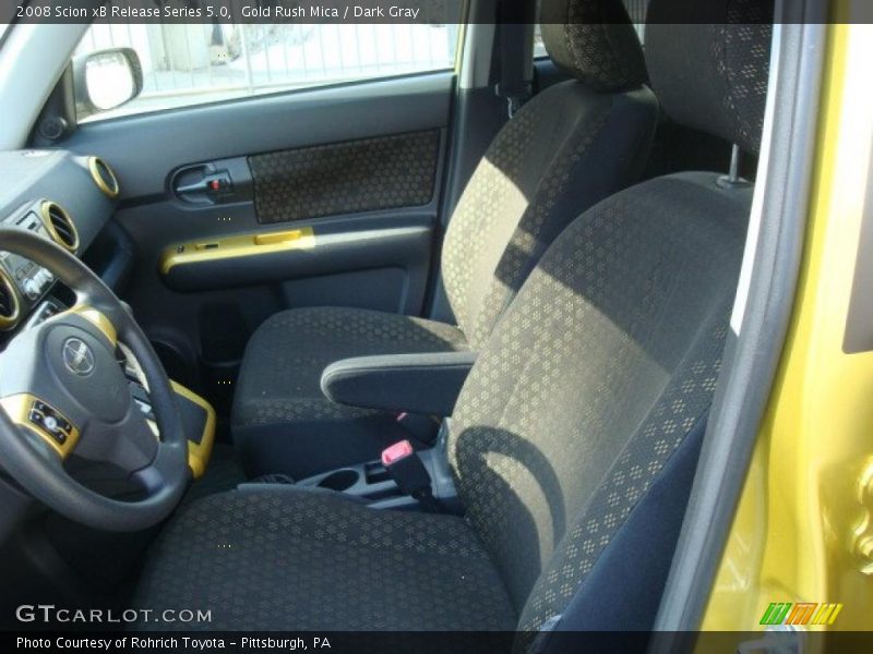 Gold Rush Mica / Dark Gray 2008 Scion xB Release Series 5.0