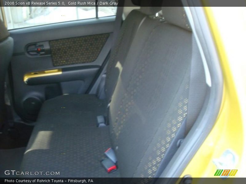 Gold Rush Mica / Dark Gray 2008 Scion xB Release Series 5.0