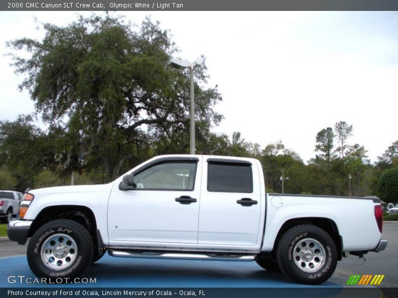 Olympic White / Light Tan 2006 GMC Canyon SLT Crew Cab