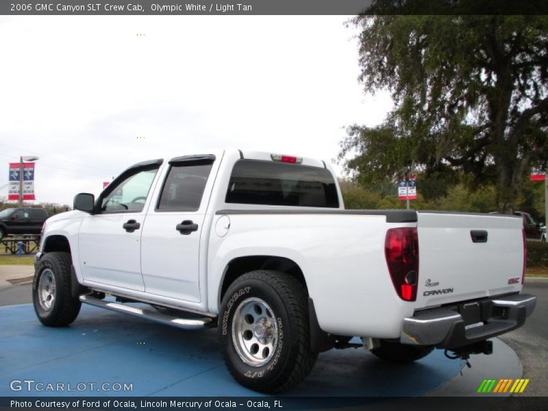 Olympic White / Light Tan 2006 GMC Canyon SLT Crew Cab