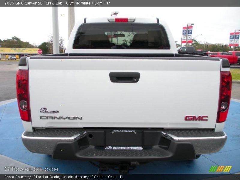 Olympic White / Light Tan 2006 GMC Canyon SLT Crew Cab