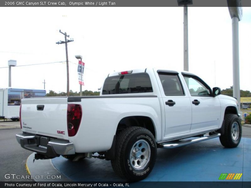 Olympic White / Light Tan 2006 GMC Canyon SLT Crew Cab