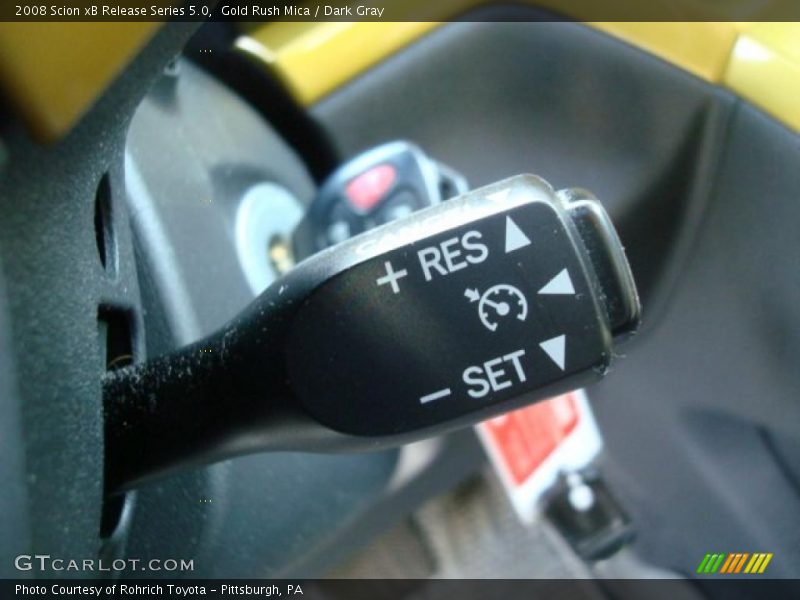 Gold Rush Mica / Dark Gray 2008 Scion xB Release Series 5.0