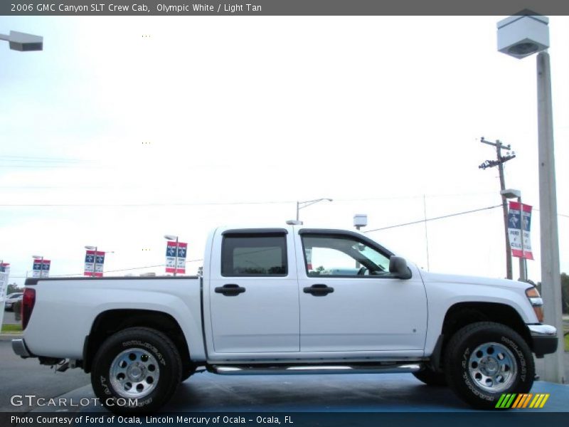 Olympic White / Light Tan 2006 GMC Canyon SLT Crew Cab