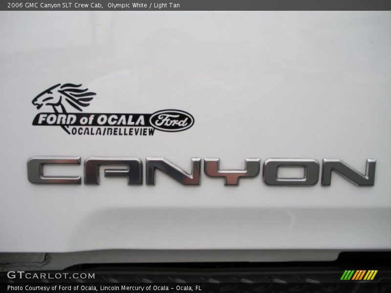 Olympic White / Light Tan 2006 GMC Canyon SLT Crew Cab