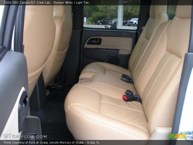 Olympic White / Light Tan 2006 GMC Canyon SLT Crew Cab