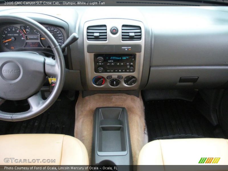 Olympic White / Light Tan 2006 GMC Canyon SLT Crew Cab