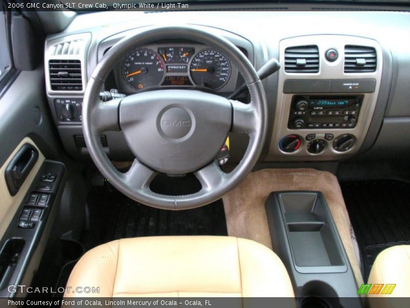 Olympic White / Light Tan 2006 GMC Canyon SLT Crew Cab