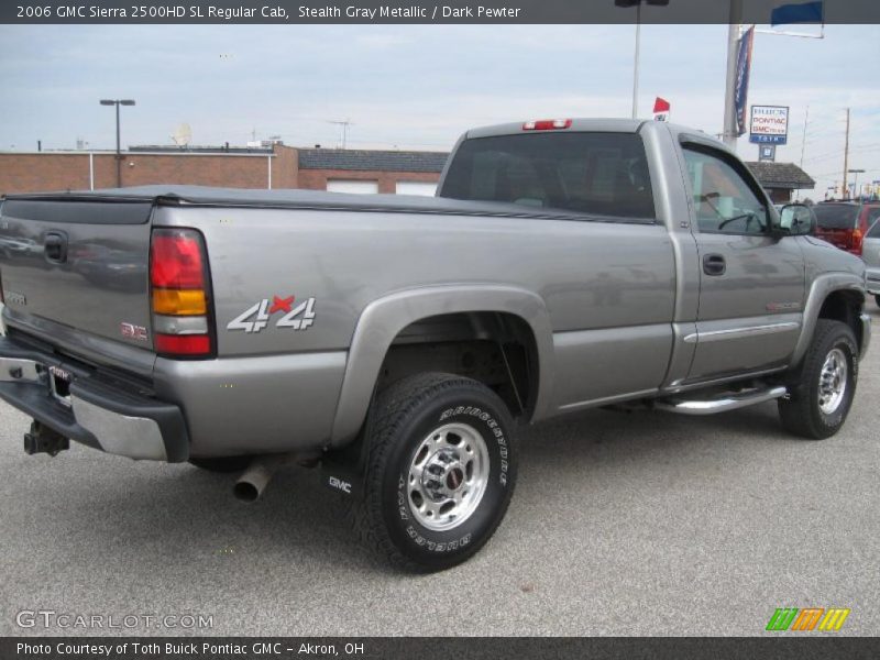 Stealth Gray Metallic / Dark Pewter 2006 GMC Sierra 2500HD SL Regular Cab