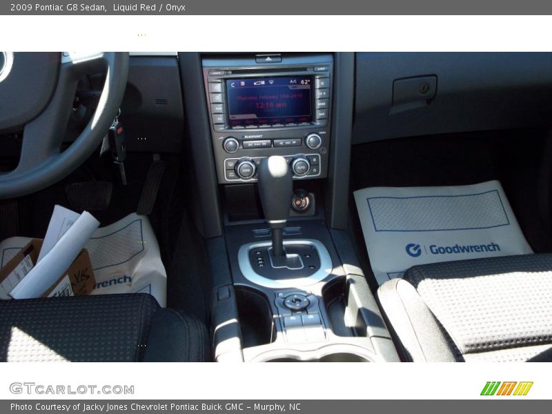 Liquid Red / Onyx 2009 Pontiac G8 Sedan