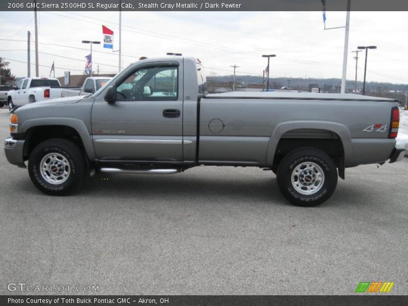 Stealth Gray Metallic / Dark Pewter 2006 GMC Sierra 2500HD SL Regular Cab