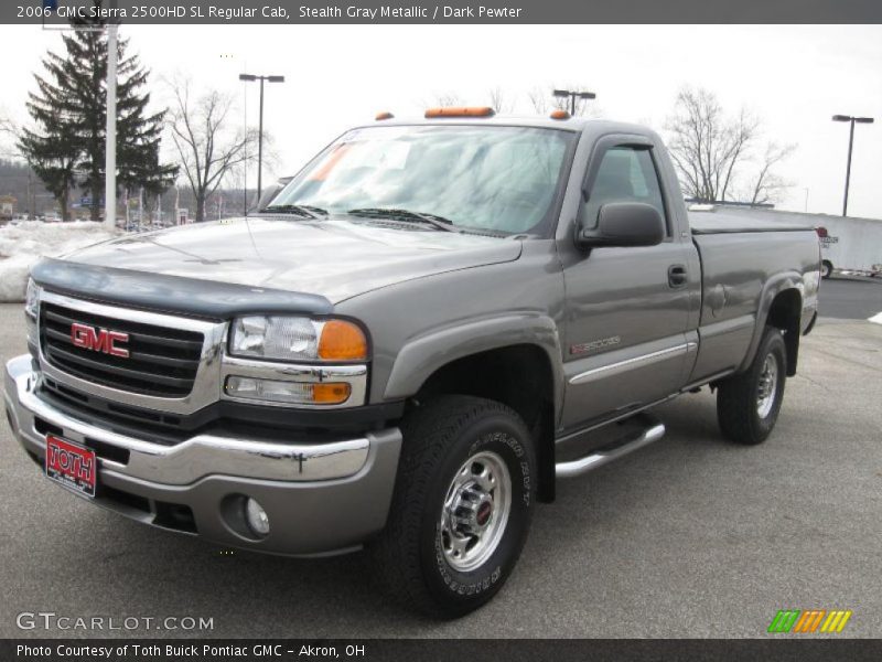 Stealth Gray Metallic / Dark Pewter 2006 GMC Sierra 2500HD SL Regular Cab