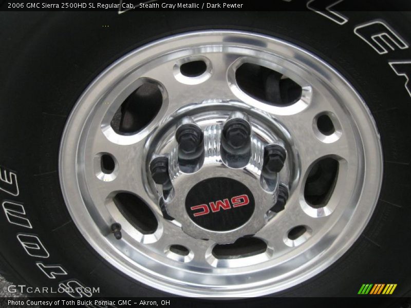 Stealth Gray Metallic / Dark Pewter 2006 GMC Sierra 2500HD SL Regular Cab