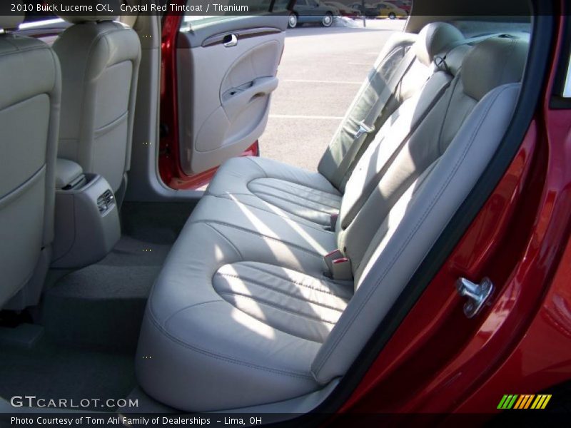 Crystal Red Tintcoat / Titanium 2010 Buick Lucerne CXL