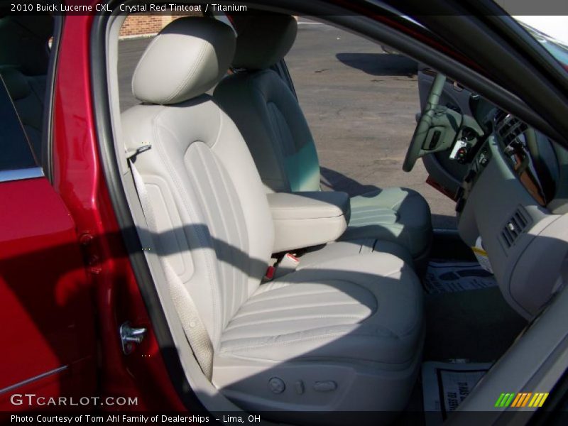 Crystal Red Tintcoat / Titanium 2010 Buick Lucerne CXL