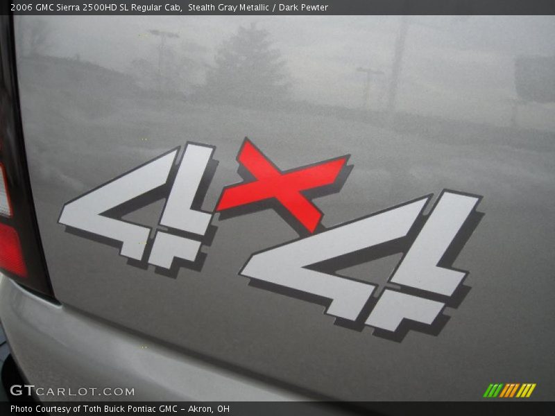 Stealth Gray Metallic / Dark Pewter 2006 GMC Sierra 2500HD SL Regular Cab