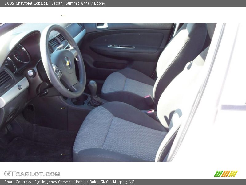 Summit White / Ebony 2009 Chevrolet Cobalt LT Sedan