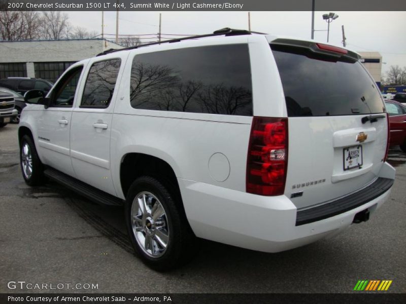 Summit White / Light Cashmere/Ebony 2007 Chevrolet Suburban 1500 LT 4x4